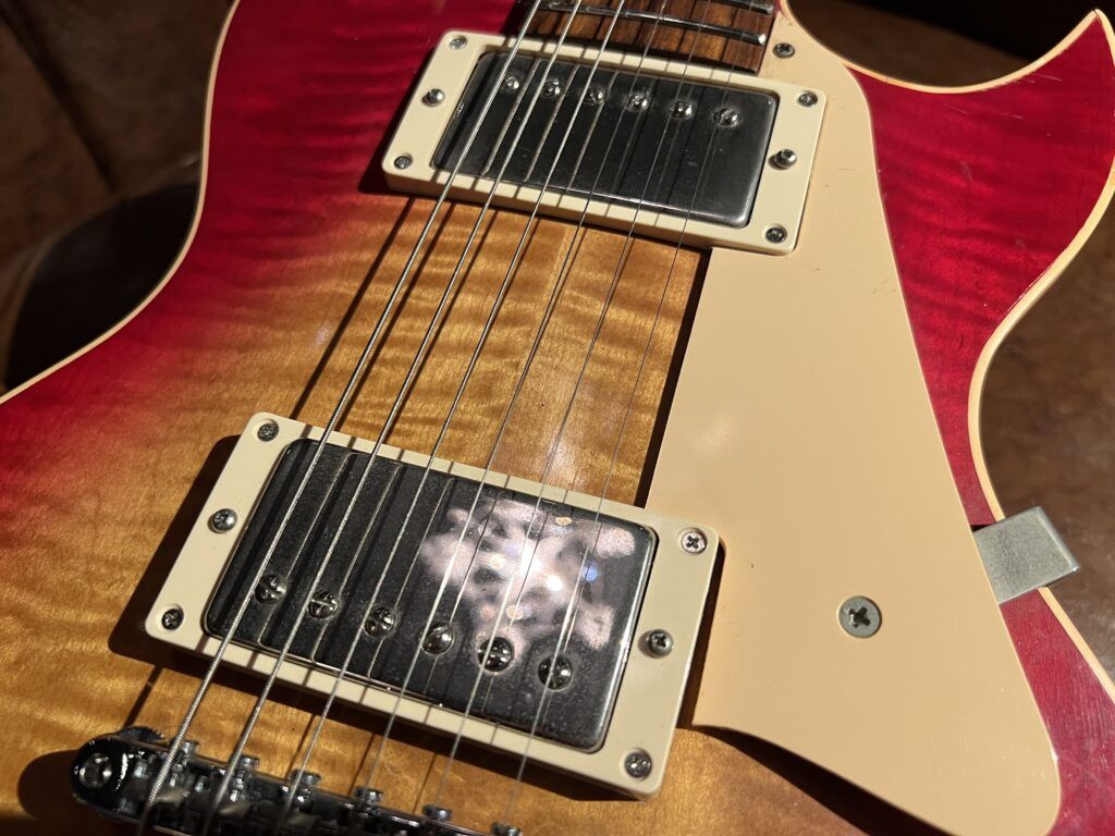 Heritage H-140 Cherry Sunburst 1988年製 エレキギター ピックアップ