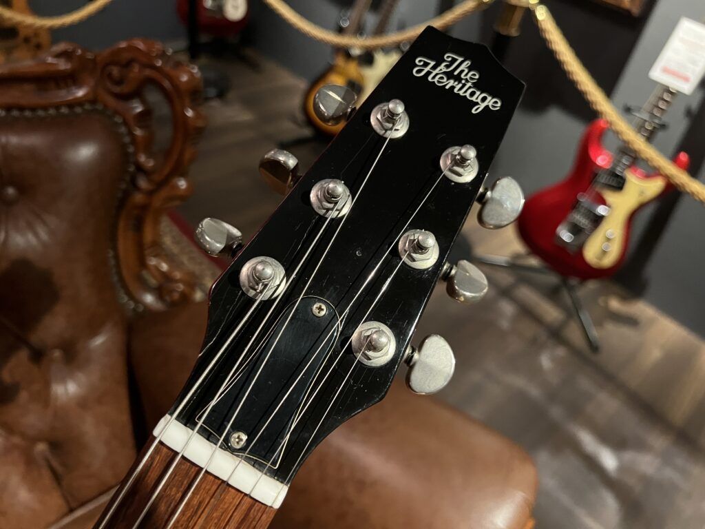 Heritage H-140 Cherry Sunburst 1988年製 エレキギター ヘッド