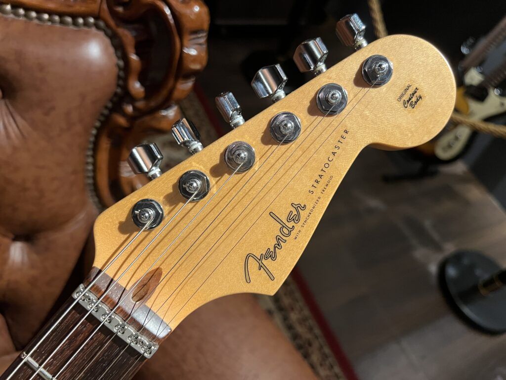 Fender Custom Shop Jeff Beck Stratocaster Olympic White エレキギター ヘッド
