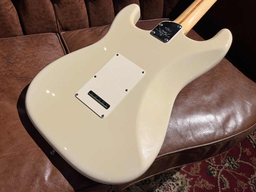 Fender Custom Shop Jeff Beck Stratocaster Olympic White エレキギター ボディ裏